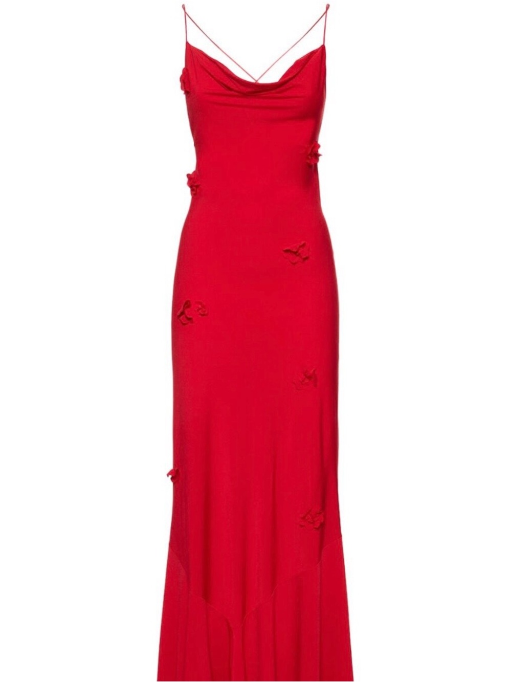 Musier Paris Red Ithaque dress - wedding guest dress